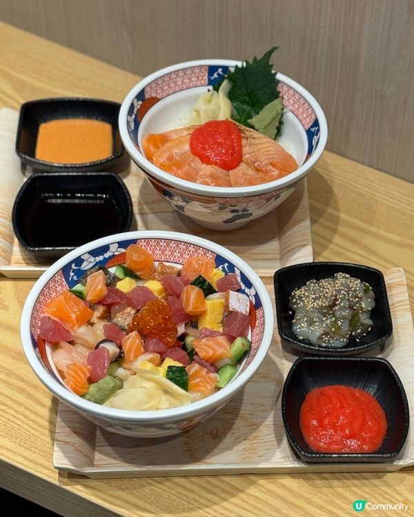 尖沙咀高質素新鮮日式丼飯🤤三文魚控必食💝