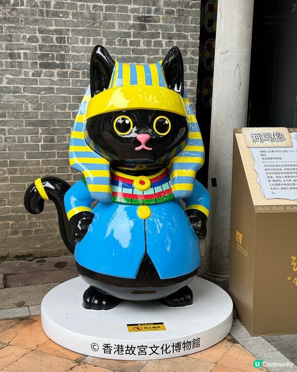 埃及法老與他可愛的貓