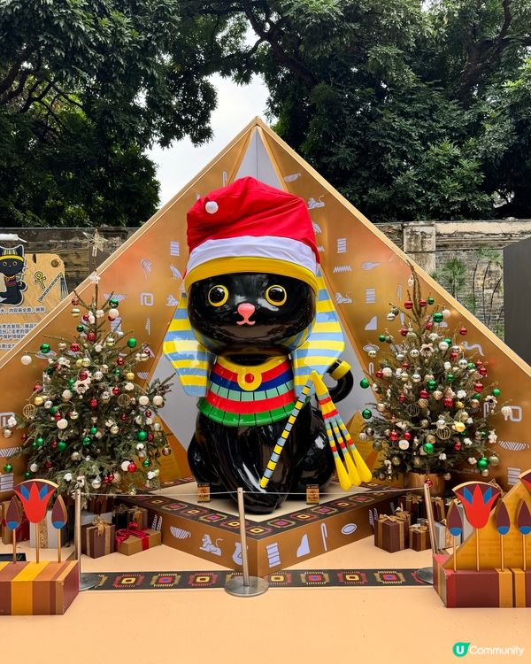 埃及法老與他可愛的貓