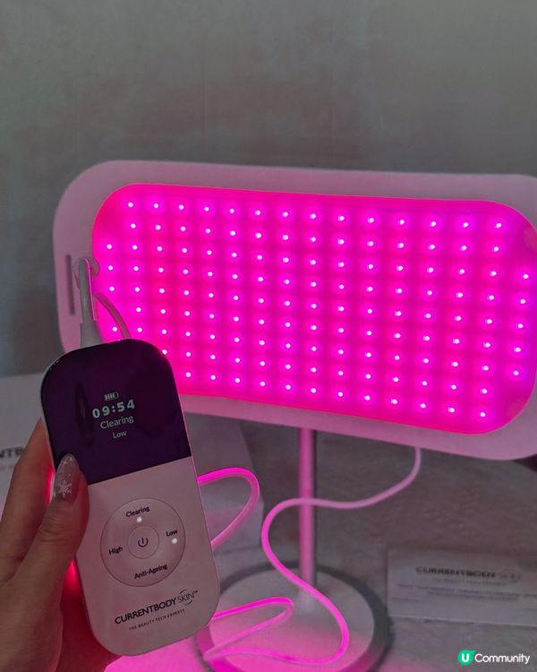 唔洗再去美容院🤩!LED光療大排燈 全身全面都用得😝!