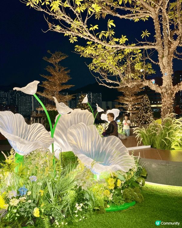 沙田新城市廣場空中花園，藏著意想不到的都市秘境！廣場7樓戶外...