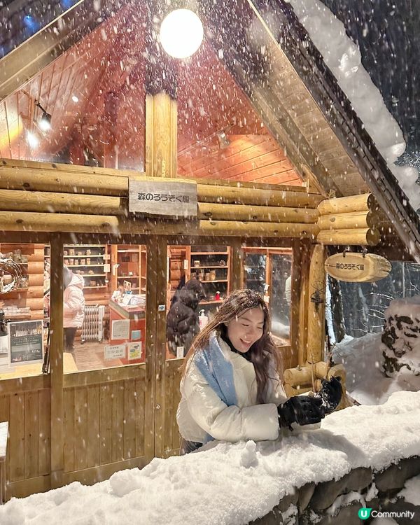 ❄️雪國童話鎮！藍調時刻超夢幻✨