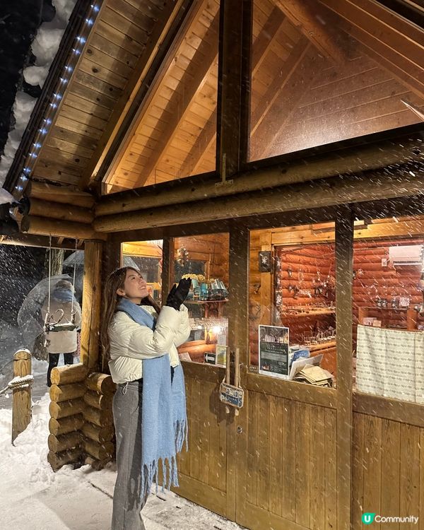 ❄️雪國童話鎮！藍調時刻超夢幻✨