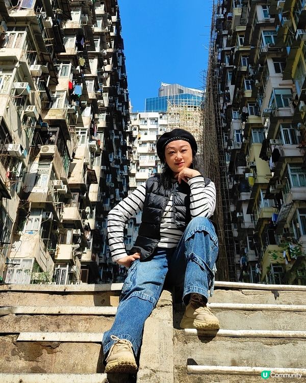 📸今日帶老外去怪獸大廈📸！香港獨有風景！