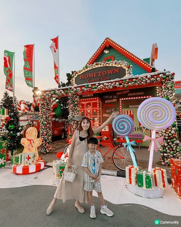 朱古力村聖誕限定！❄️飄雪巡遊煙花超正！🎆