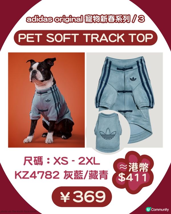🐾 馬年必入！adidas Originals 寵物新春系列＋親子裝登場 🧧