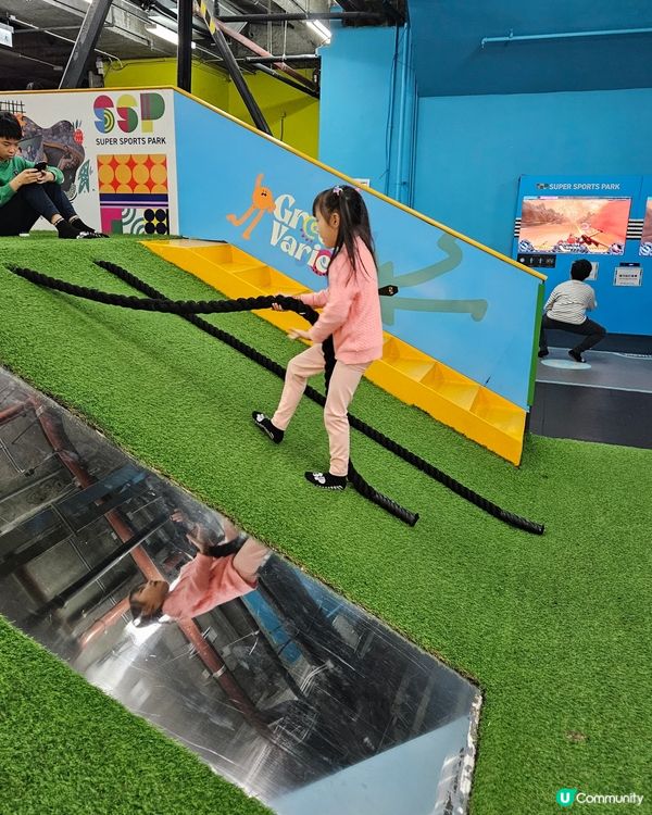 聖誕假期同囡囡去左🎄《全港最大室內運動遊樂場Super Sp...