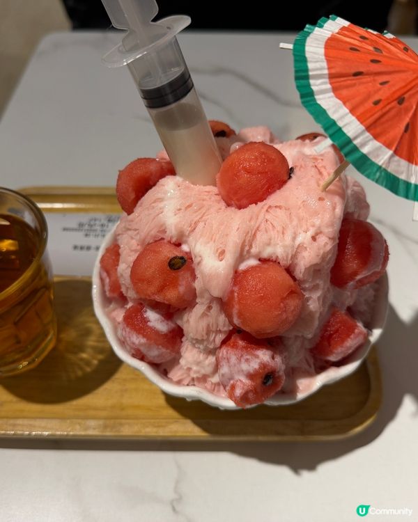 西門町🍧冰封仙果！綿密雪花冰消暑一流！🍉😋