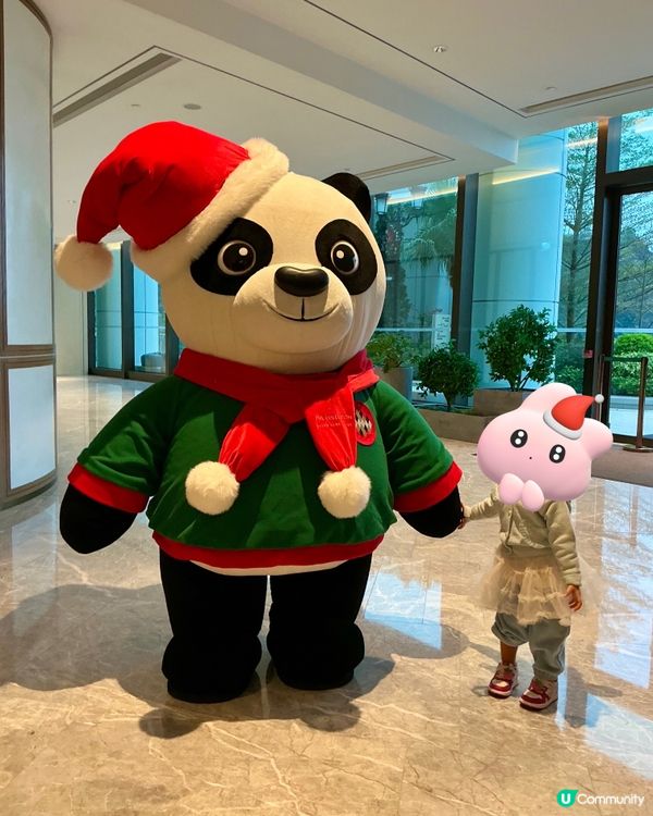 🎄聖誕富麗敦親子遊！囡囡見熊貓勁開心 🐼🥳Part2️⃣