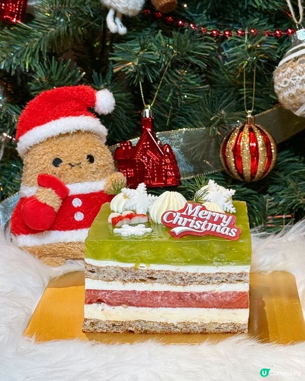 1.  蛋糕控🤤！聖誕限定新口味！🍇🍉🍰