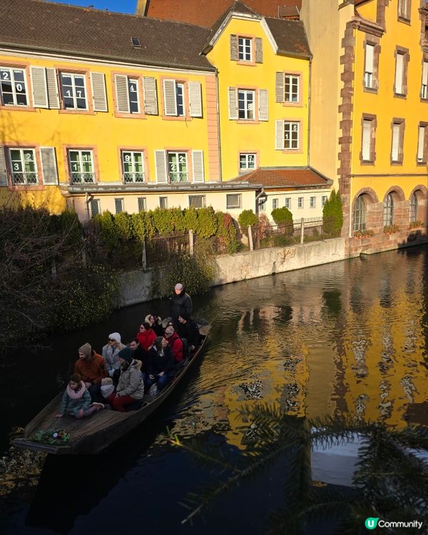 科爾馬🎄小威尼斯，聖誕燈飾超夢幻！✨