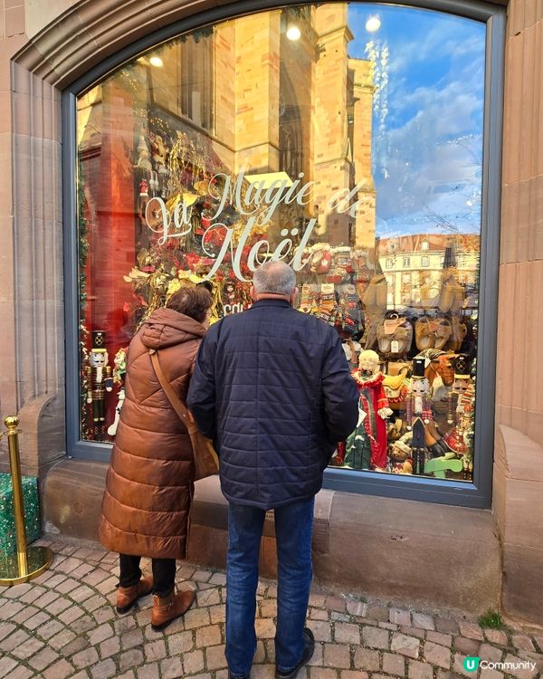 科爾馬🎄小威尼斯，聖誕燈飾超夢幻！✨