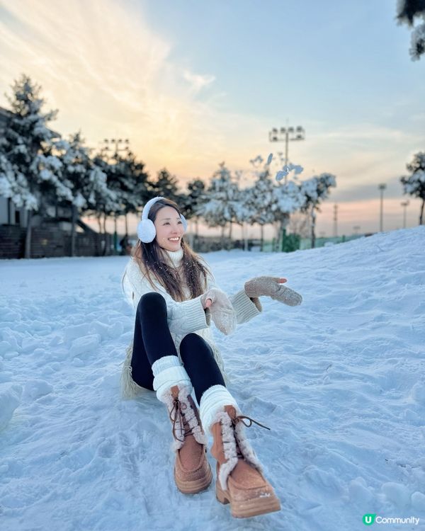 衝了南山滑雪場的週末場,真的快樂到不想走! 