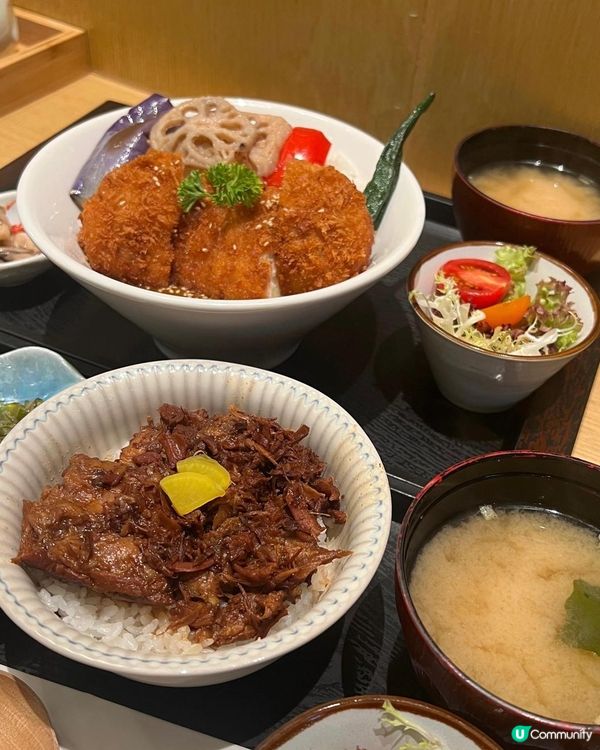 咖喱豬軟骨定食🤤！肉質鬆化超正！😋