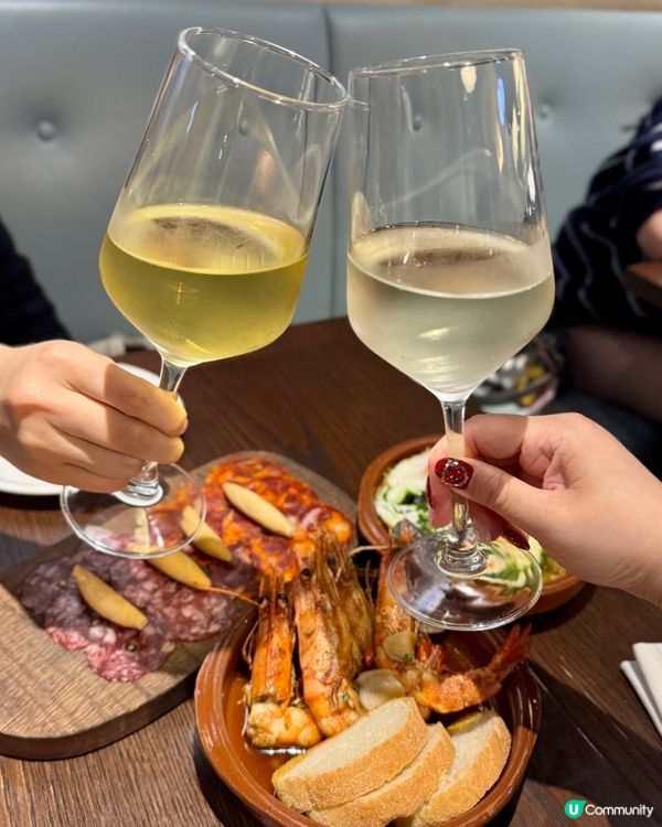 銅鑼灣有氣氛西班菜小酒館 人均$428❕