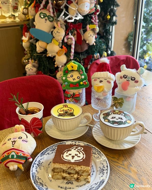 深圳Chiikawa Cafe 打卡！聖誕樹🎄+靚公仔😍！