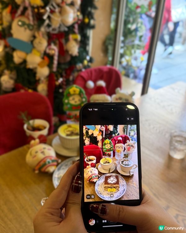 深圳Chiikawa Cafe 打卡！聖誕樹🎄+靚公仔😍！