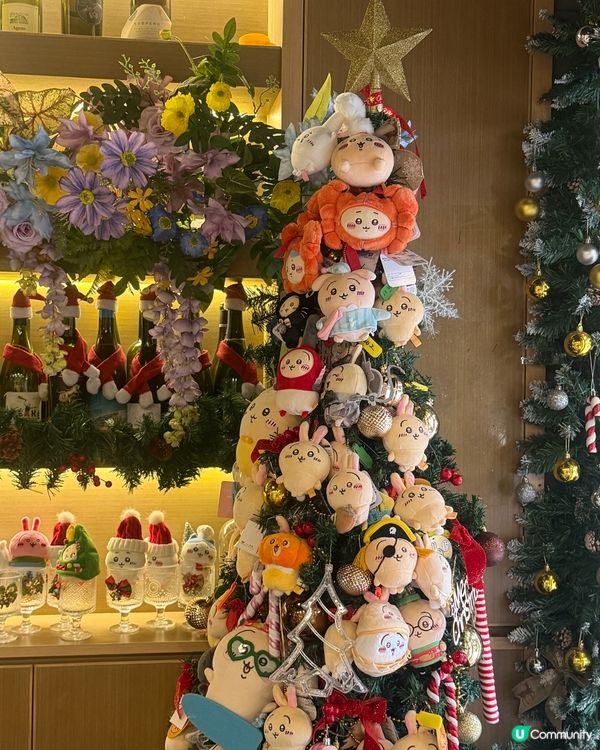 深圳Chiikawa Cafe 打卡！聖誕樹🎄+靚公仔😍！