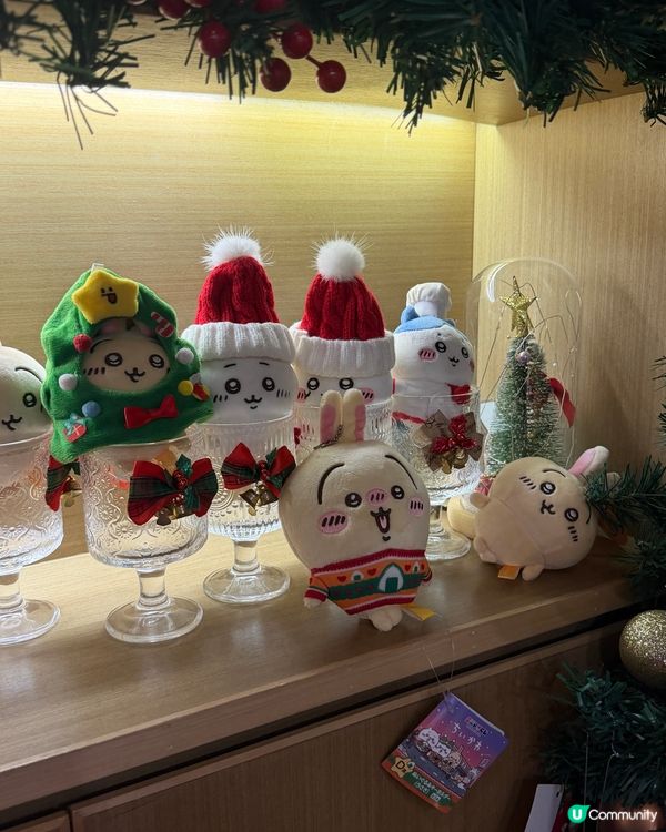 深圳Chiikawa Cafe 打卡！聖誕樹🎄+靚公仔😍！