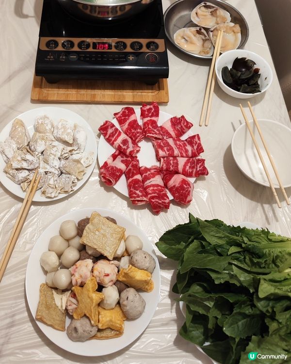 瑞和街街市邊爐料🤤！魚丸爆汁、貴妃蚌爆膏！😋
