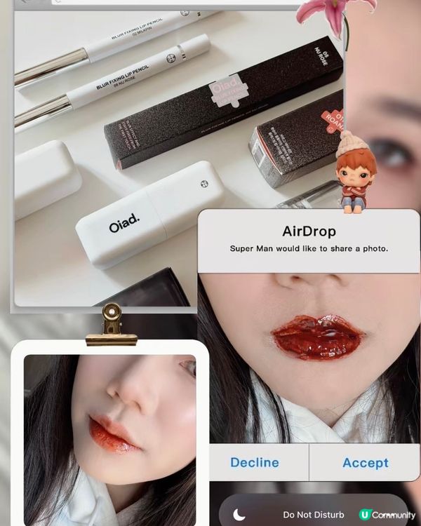 韓國斷貨唇釉！24小時不掉色💋