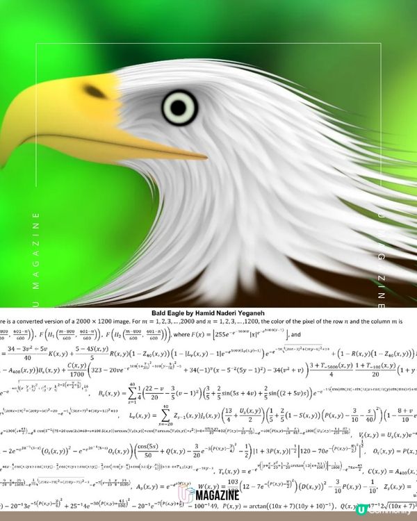 藝術家用數學方程式「算」出不同生物！