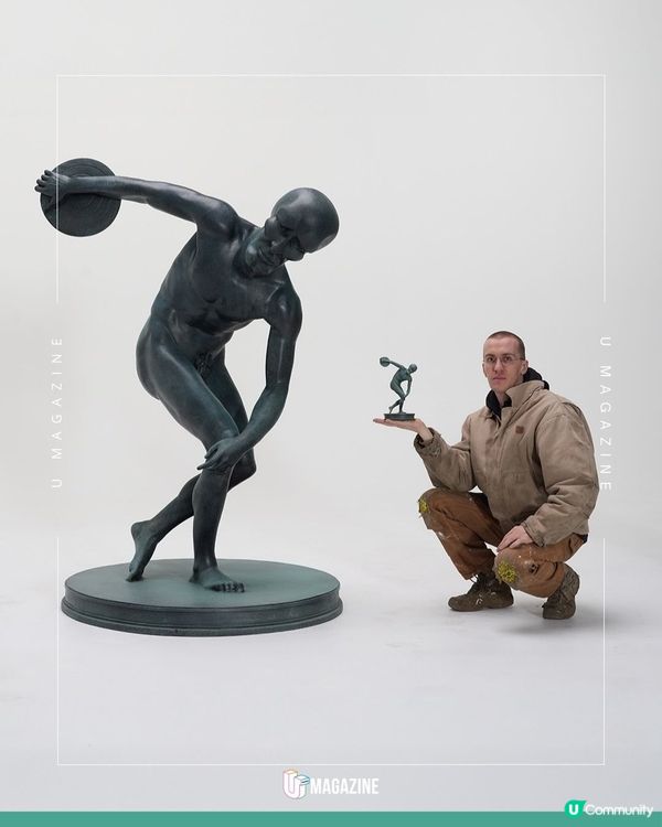 希臘深海驚現1米9章魚哥雕像｜拍出3萬高價！精準刻畫肌肉線條！