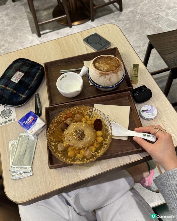 香港性價比高滋潤甜品好去處！勁多花膠！勁足料