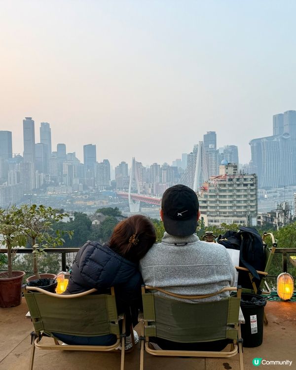 飽覽重慶美景的戶外燒烤😍