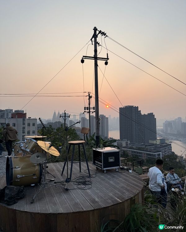 飽覽重慶美景的戶外燒烤😍