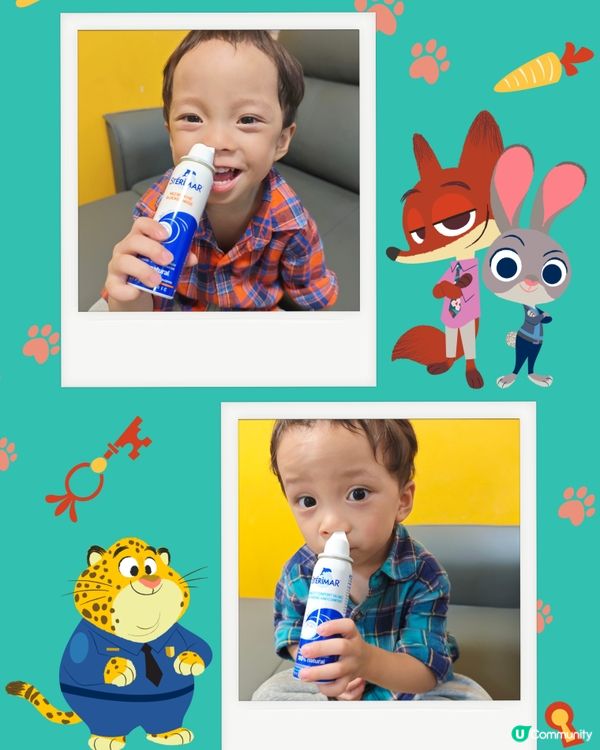 湯圓仔鼻敏感發作？🤧 法國鼻潔靈幫到手！