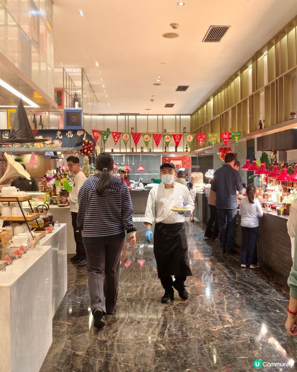 深圳硬石酒店自助餐$1xx ，火鍋海鮮甜品都齊