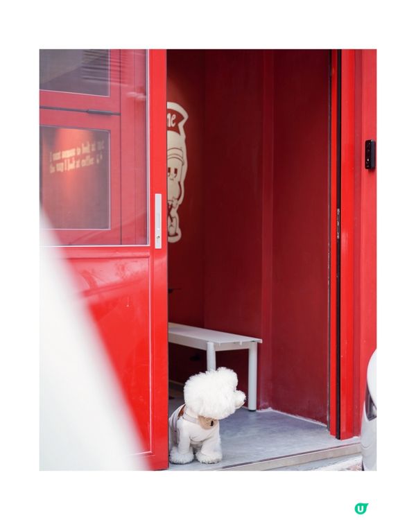 上環私藏咖啡蒲點 紅色新裝+凍檸賓☕️🐶 