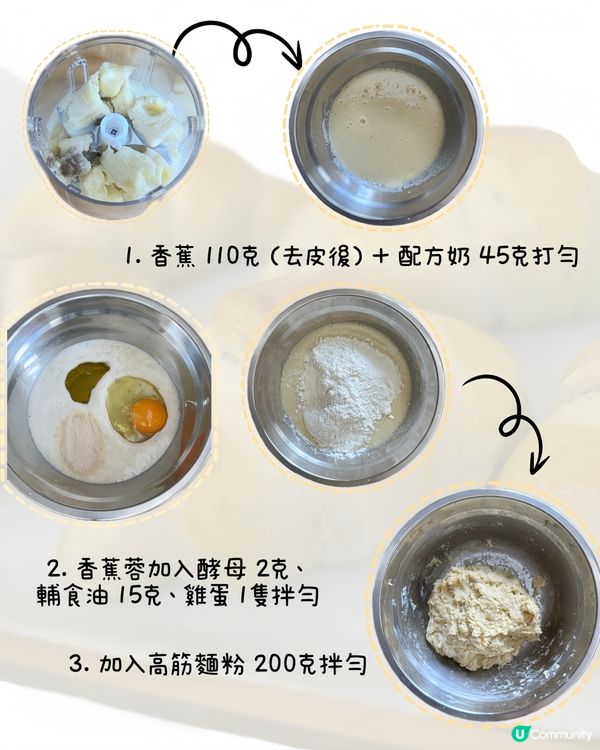 BB版香蕉牛角包🥐
