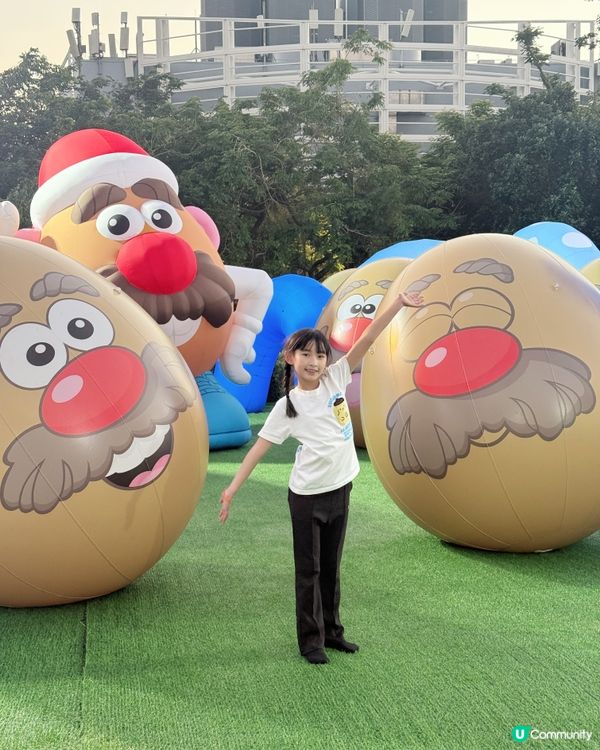 飛身彈起！冬日限定巨型樂園！🥳