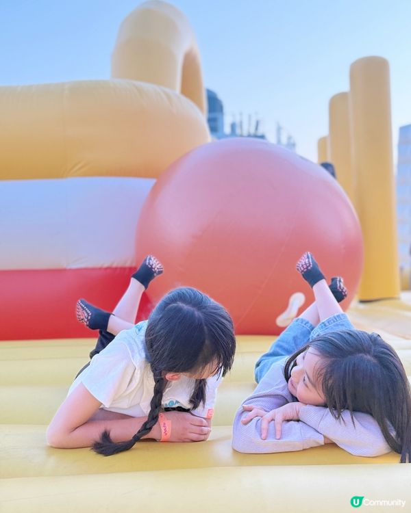 飛身彈起！冬日限定巨型樂園！🥳