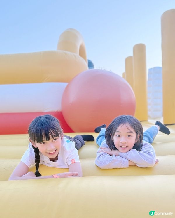 飛身彈起！冬日限定巨型樂園！🥳