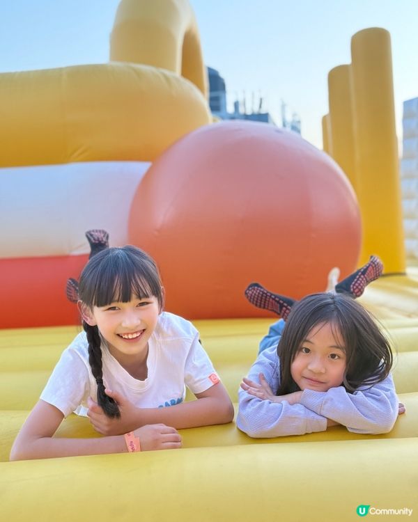 飛身彈起！冬日限定巨型樂園！🥳