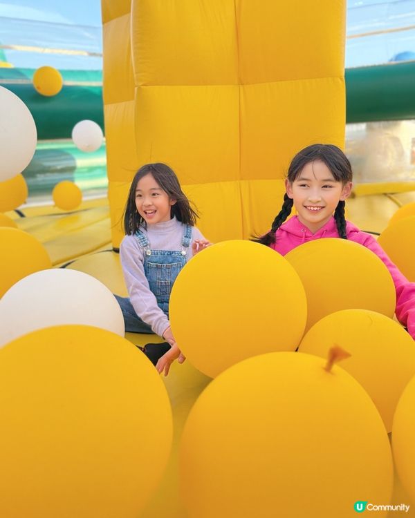 飛身彈起！冬日限定巨型樂園！🥳