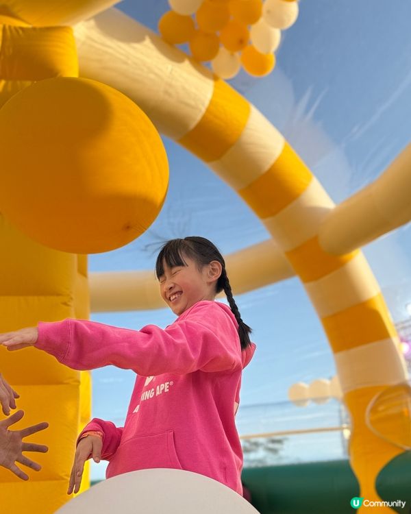 飛身彈起！冬日限定巨型樂園！🥳