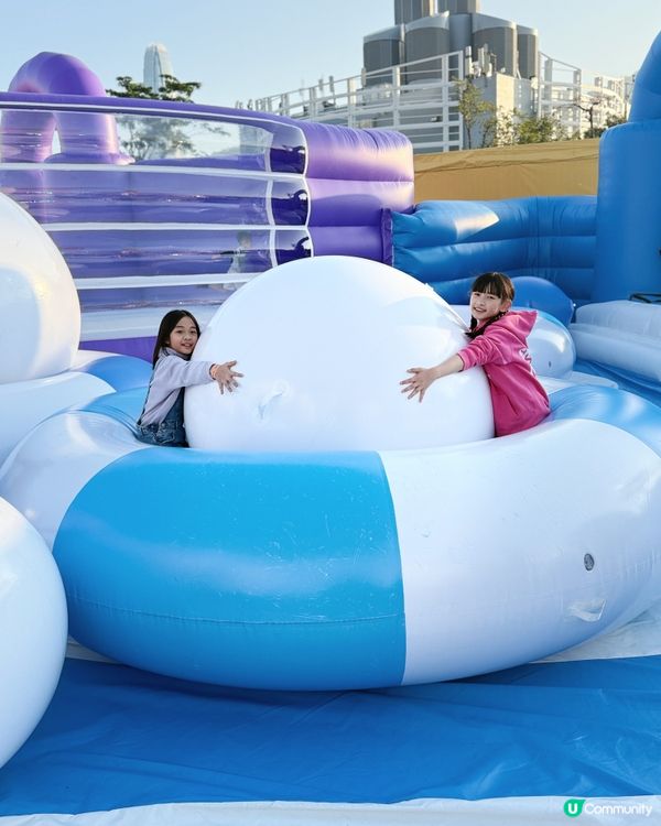 飛身彈起！冬日限定巨型樂園！🥳