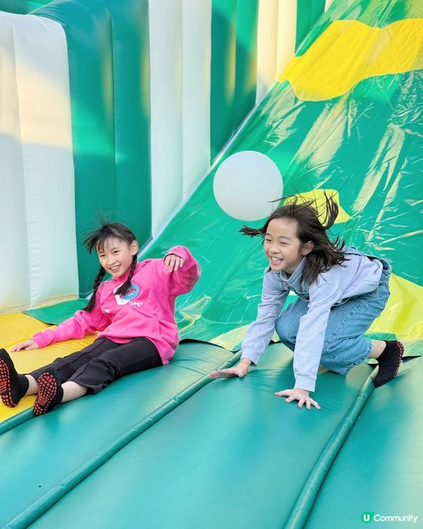 飛身彈起！冬日限定巨型樂園！🥳