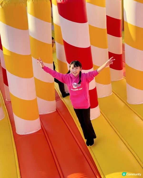 飛身彈起！冬日限定巨型樂園！🥳