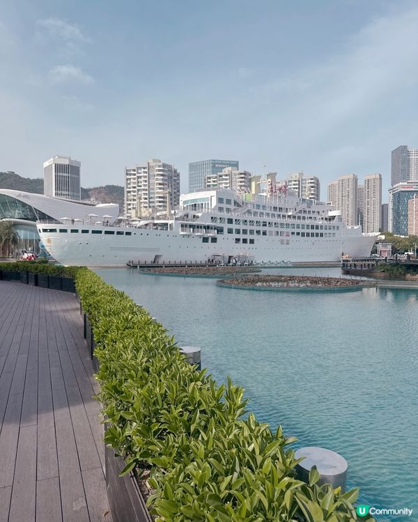 深圳人氣打卡景點| 白天華麗,晚上夢幻｢明華輪｣郵輪