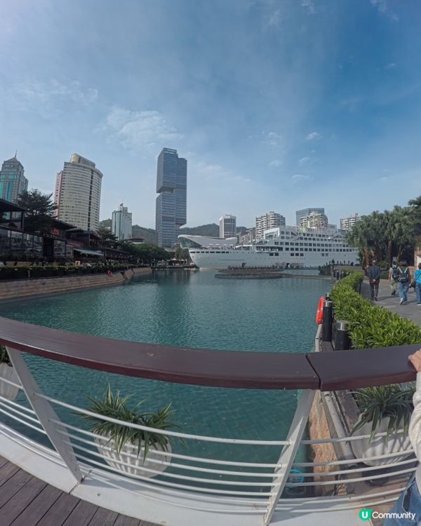 深圳人氣打卡景點| 白天華麗,晚上夢幻｢明華輪｣郵輪