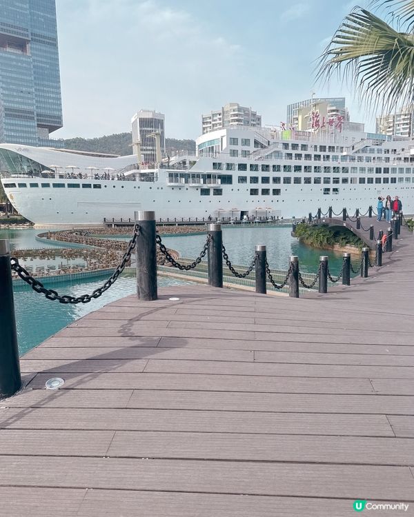 深圳人氣打卡景點| 白天華麗,晚上夢幻｢明華輪｣郵輪