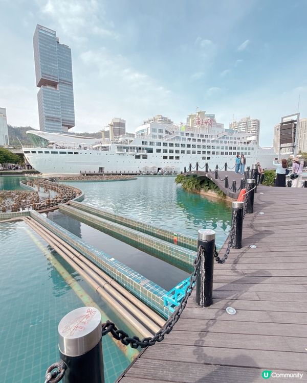 深圳人氣打卡景點| 白天華麗,晚上夢幻｢明華輪｣郵輪