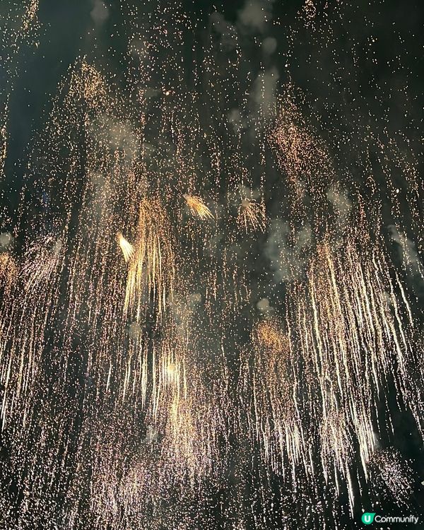 1.  跨年煙花震撼！🎆 頭頂爆💥！上海寶山勁近！