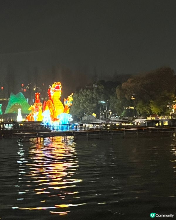 1. 南京秦淮河遊船記！新年燈飾嚇親我😱！ #南京 #秦淮河