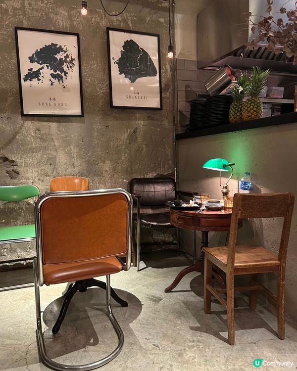 打卡📸半路咖啡☕️！港式懷舊風😋！